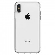 Spigen tekoči kristalni zadnji pokrov, iPhone XS Max, prosojen 