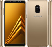 Samsung Galaxy A8-2018, Dual SIM, zlata 