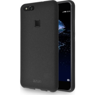 AZURI plastični zadnji pokrov -Črna-Huawei P10 Lite Mobile