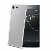 Celly Xperia XZ Premium silikonski zadnji ovitek, prosojen 