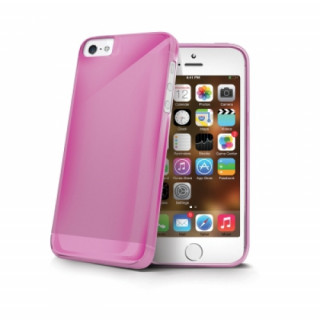 Zadnji ovitek Celly iPhone 5-5S TPU, roza Mobile