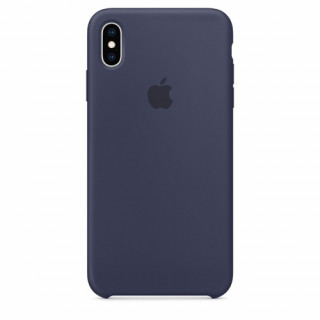 Apple iPhone XS Max silikonski zadnji ovitek, modra Mobile