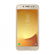 Samsung Galaxy J7 -2017- plastični zadnji ovitek, zlata 