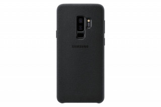 Samsung Galaxy S9+ Alcantara usnje zadnji ovitek, črna Mobile