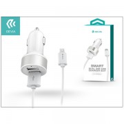 CARPSU Devia ST002984 Smart Dual Micro USB polnilnik za vžigalnike 