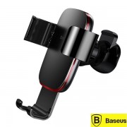 MOBIL-CASE Baseus Metal Age Gravity Car Mount Black 