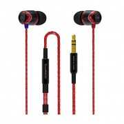 Slušalka SoundMAGIC SM-E10-01 črno-rdeča 
