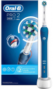 Oral-B Pro 2 2000 Cross Action električna zobna ščetka, črna 