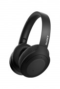 Črne brezžične slušalke Sony WHH910NB Hear On z odpravljanjem šumov 