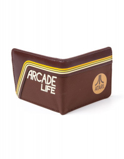 Atari - Brown Arcade Life Wallet (MI) Merch