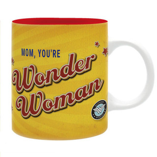 DC COMICS - Skodelica - 320 ml - "Wonder Woman Mom" Merch