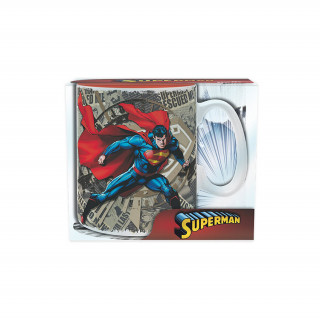 DC COMICS - Skodelica - 460 ml - Superman & logotip Merch