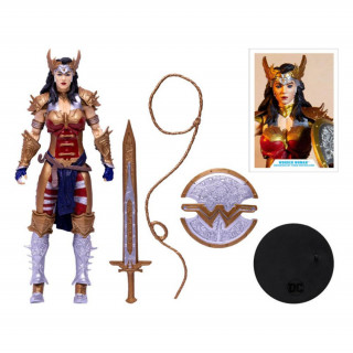 Akcijska figurica DC Multiverse Wonder Woman, ki jo je oblikoval Todd McFarlane (zlata etiketa) Merch