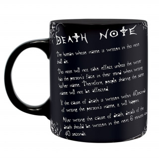 DEATH NOTE - skodelica - 320 ml - L & pravila Merch