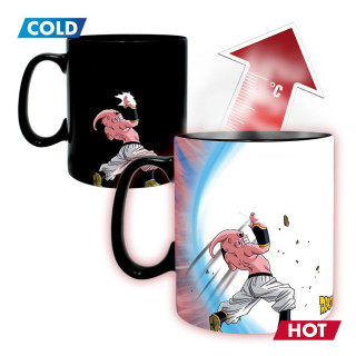 DRAGON BALL - Mug Heat Change - 460 ml - DBZ/ Goku VS Buu - škatla Merch