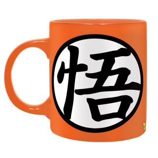 DRAGON BALL -- Skodelica 320 ml + obesek za ključe + zvezek "Kame Symbol" Merch