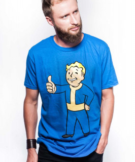 Fallout 4 - Vault Boy blue M (MI) Merch