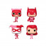 Funko 4-Pack Pocket Pop!: DC Batman The Animated Series - Happy Valentines Day Box Vinyl thumbnail