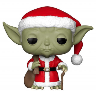 Funko Pop! #277 Star Wars: Holiday Santa Yoda vinilna figura Merch