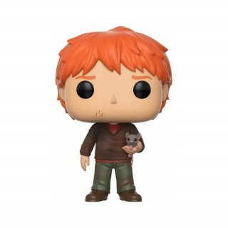 Funko Pop! Vinilna figura Harry Potter - Ron Weasley s Scabbersom #44 Merch