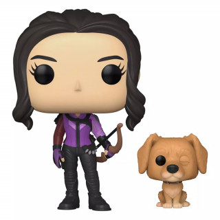 Funko POP! Vinilna figura Kate Bishop z Lucky the Pizza Dog #1212 Merch