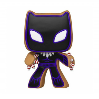 Funko Pop! Marvel: Počitnice - Gingerbread Black Panther #937 Vinilna figura z vrtljivo glavo Merch