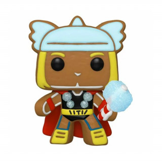 Funko POP! Marvel: Počitnice - Gingerbread Thor #938 Vinilna figura z vrtljivo glavo Merch