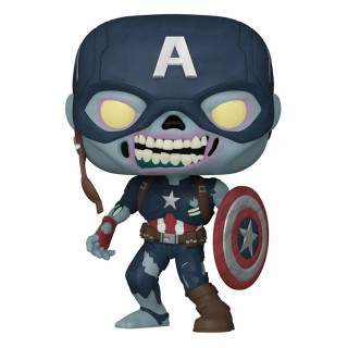 Funko Pop! Marvel: Marvel Kaj če ...? - Zombie Captain America #941 vinilna figura Merch