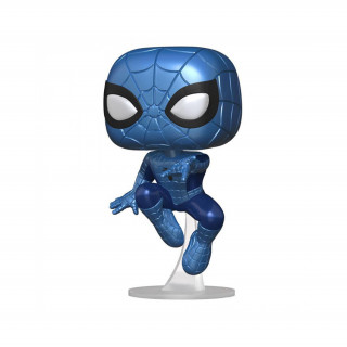 Funko Pops! z namenom Marvel: Make a Wish - Spider-Man (kovinska) SE Bobble-Head vinilna figura Merch