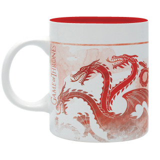 IGRA PRESTOLOV - Skodelica - 320 ml -"Red Dragon" Merch