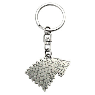 GAME OF THRONES - Pck očala 29cl + obesek za ključe + mini skodelica "Stark" Merch