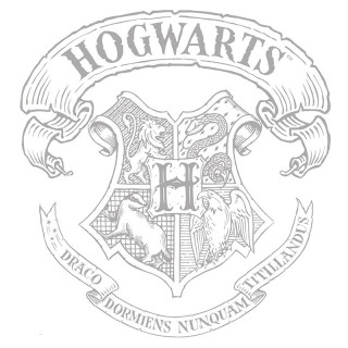 HARRY POTTER - Majica s kratkimi rokavi "Hogwarts" ženska bela - osnovna (M) Merch