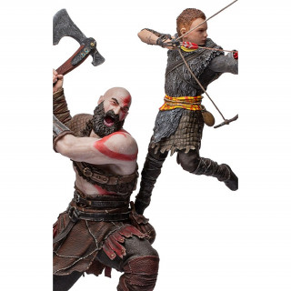 Iron Studios - Kratos and Atreus BDSArt Scale 1/10 - God of War Kiparstvo Merch