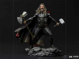 Iron Studios - Kip Thor Ultimate - The Infinity Saga - Umetniška lestvica 1/10 Figura Merch