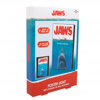 Osvetljeni plakat filma Jaws Merch