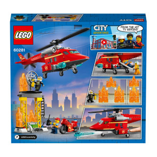 LEGO City Fire Helikopter za reševanje požarov (60281) Igra 