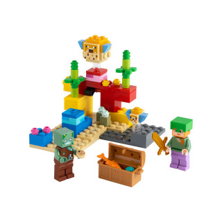 LEGO Minecraft Korálový útes (21164) Igra 