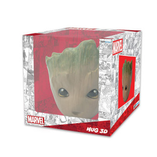 MARVEL - Skodelica 3D - Groot Merch