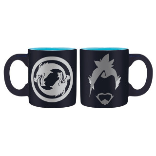 OVERWATCH - Set 2 skodelic za espresso - 110 ml - Hanzo & Genji Merch