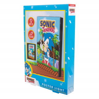 Sonic light up plakat Merch