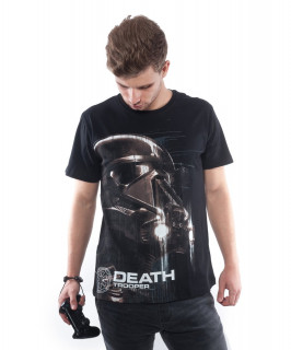 Star Wars - Death Trooper majica (črna) S Merch