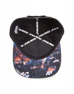 Star Wars - Metal Logo Snapback (MI) Merch