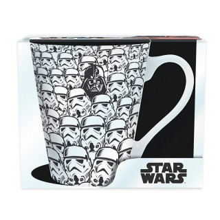 STAR WARS - Skodelica - 250 ml - Troopers & Vader - škatla Merch