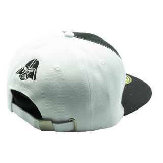 STAR WARS - kapa Snapback - črno-bela - logotip Merch