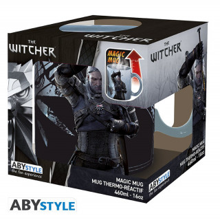 THE WITCHER - Skodelica za menjavo toplote - Geralt & Ciri Merch