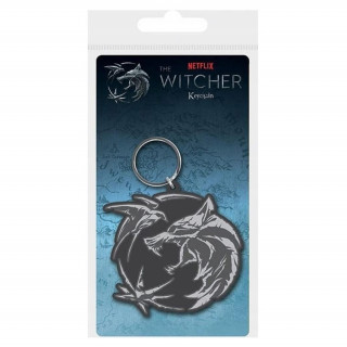 The Witcher - Wolf Swallow Star PVC obesek za ključe Merch