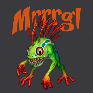 WORLD OF WARCRAFT - T-shirt Murloc - temno siva - nov kroj (XS) Merch