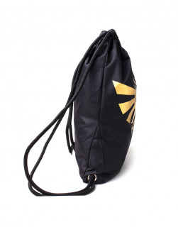 Zelda - Zelda Generic Metallic Gold Rubber Print Gymbag (MI) Merch