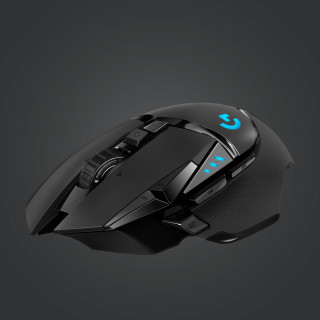 Logitech G G502 Lightspeed miška Igranje iger Za desno roko Brezžični RF 25600 DPI PC