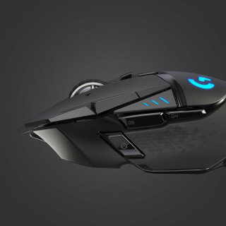 Logitech G G502 Lightspeed miška Igranje iger Za desno roko Brezžični RF 25600 DPI PC